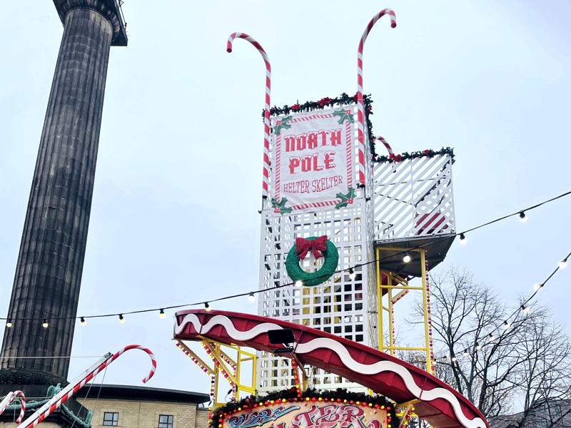 Christmas Festive Helter Skelter