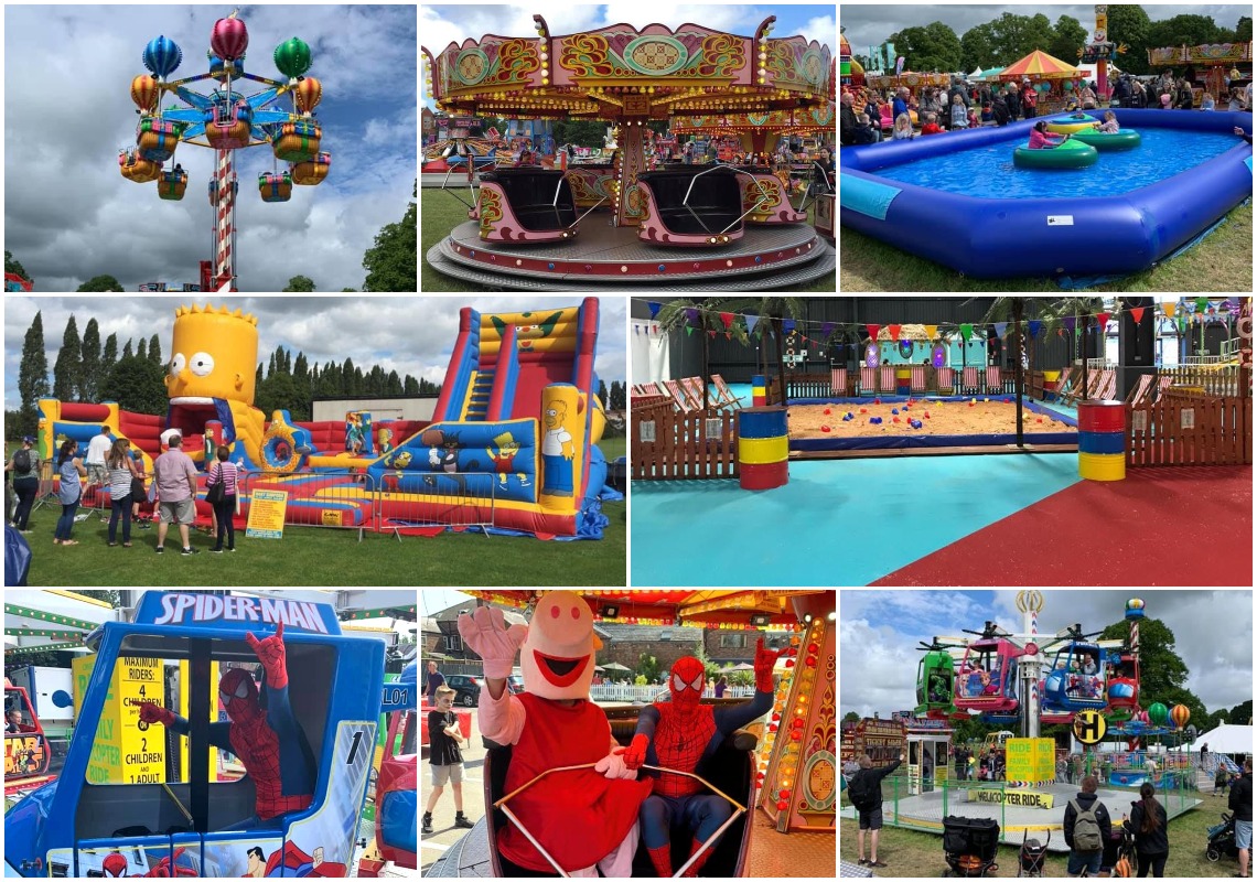 Hollands Amusements Fairground fun fair equipment hire Manchester, Merseyside, Northwest